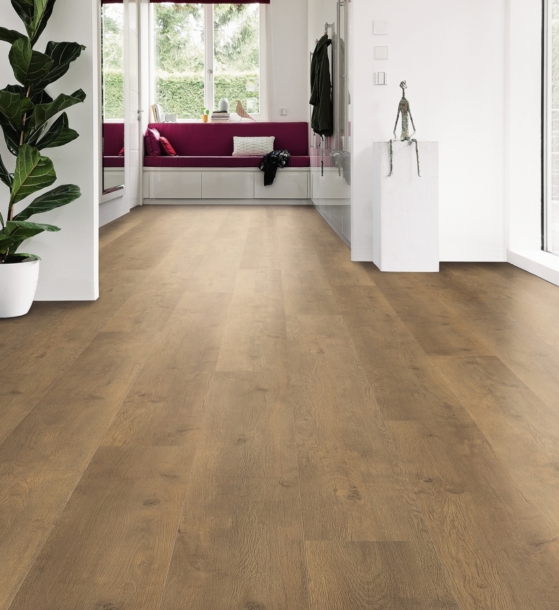 Ламинат Haro Tritty 100 Gran Via 4V Дуб Бергамо Натур 538766 фото в интерьере